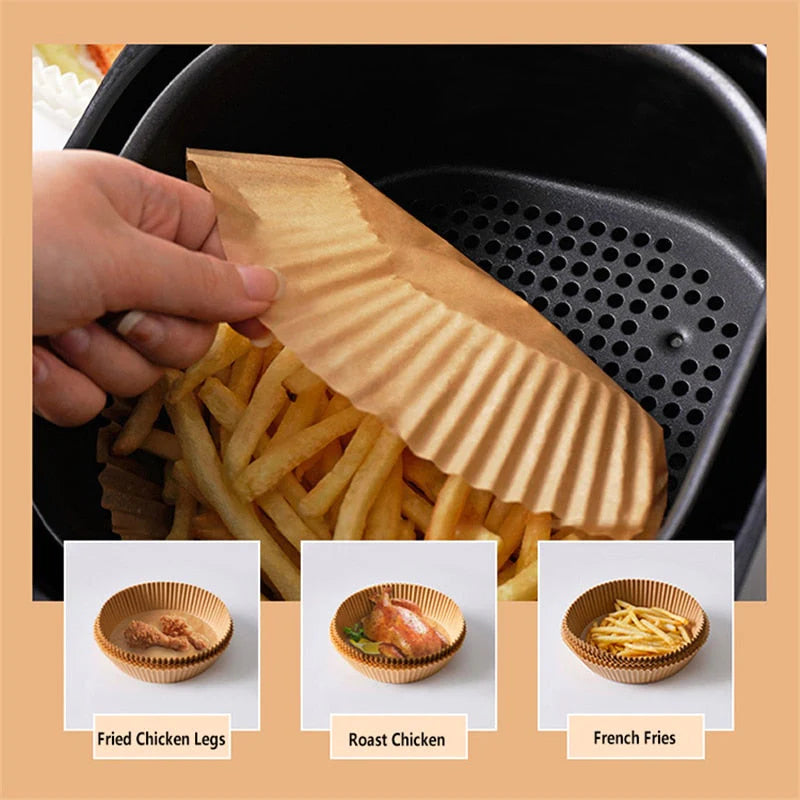 Air Fryer Wegwerp papieren voering