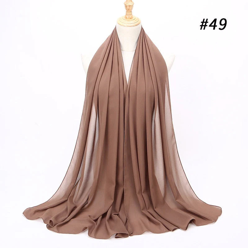 Chiffon Hijab Hoofdband