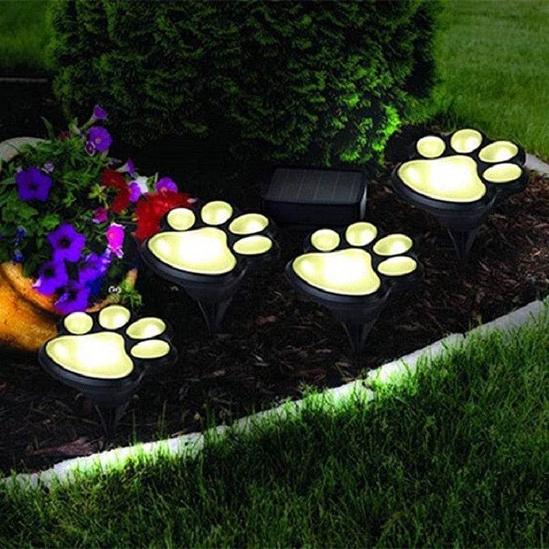Paw Print Lampjes op zonne-energie Belleza