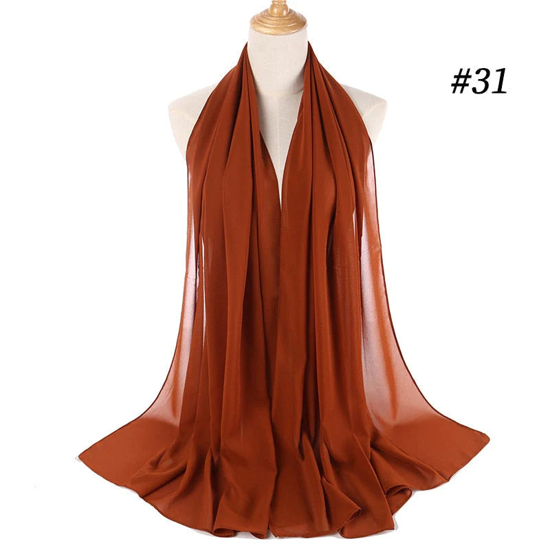 Chiffon Hijab Hoofdband