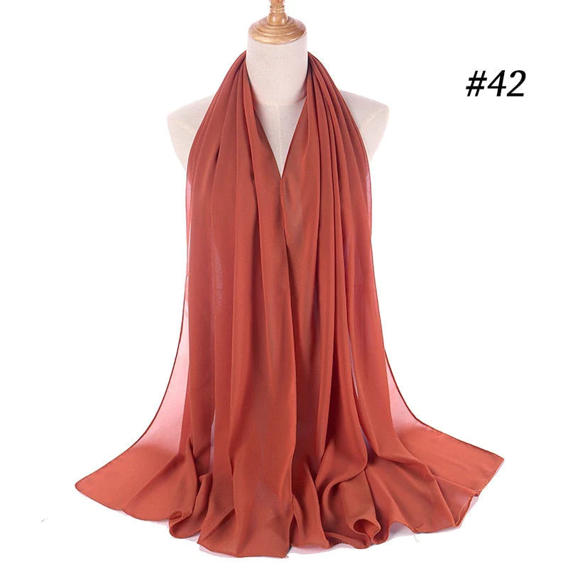 Chiffon Hijab Hoofdband