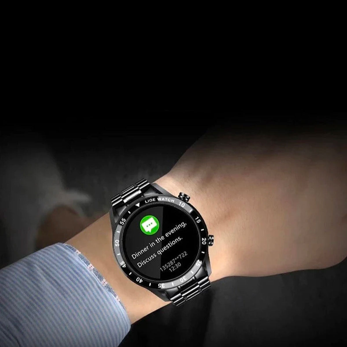 Luxe Mannen Slim Horloge