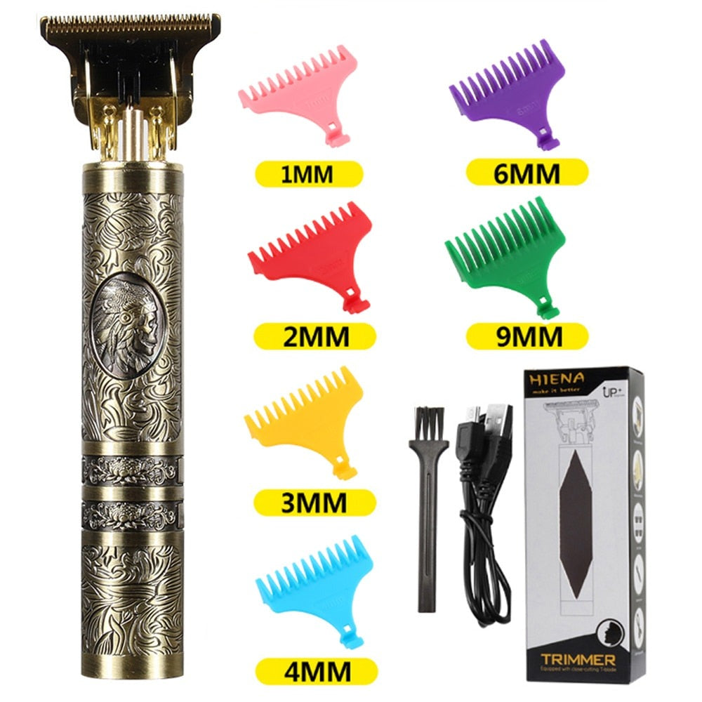 Draadloze LED Display Haartrimmer