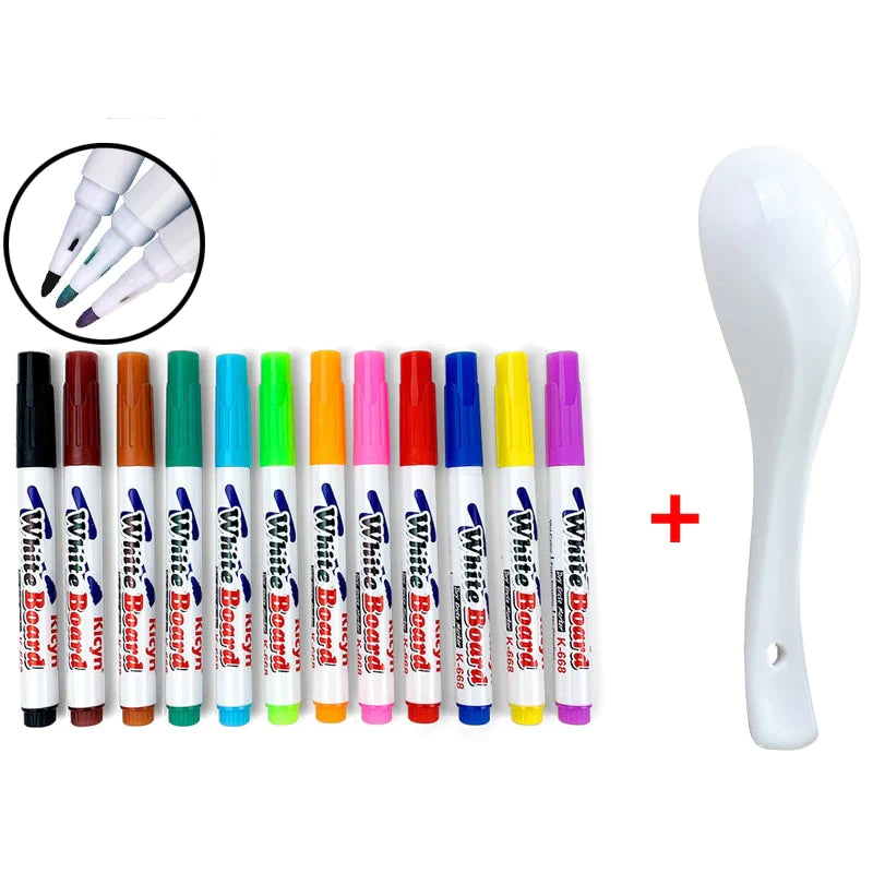 Floating Marker Pens (Pak van 8)