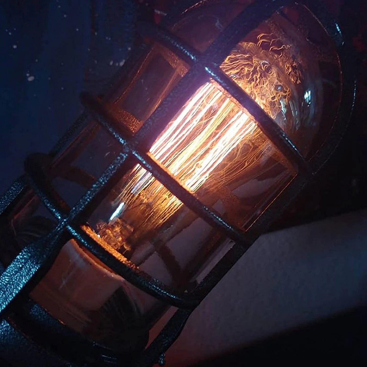Steampunk Raket Lamp