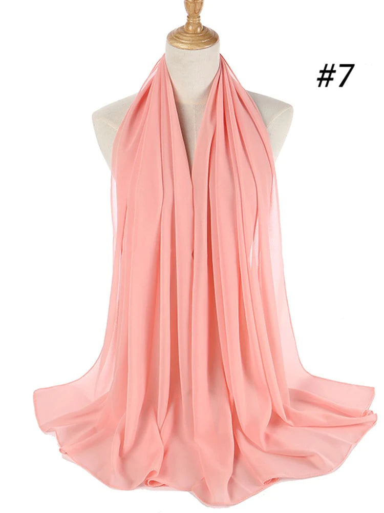 Chiffon Hijab Hoofdband