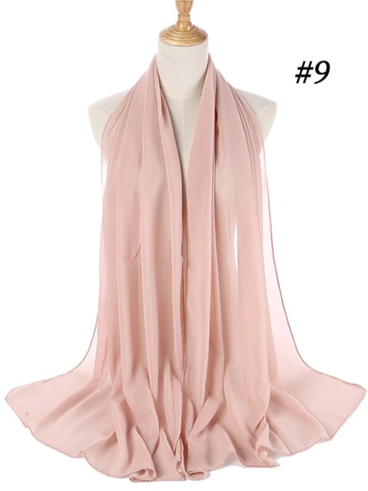 Chiffon Hijab Hoofdband