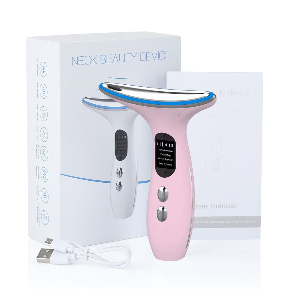 Gezicht & Nek Microstroom LED Massager