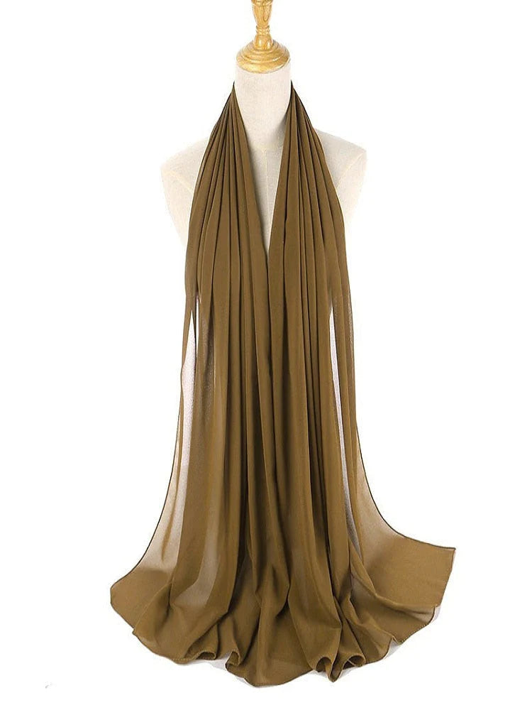Chiffon Hijab Hoofdband
