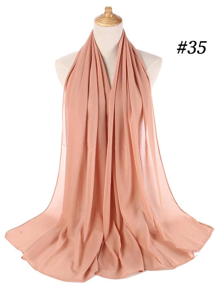 Chiffon Hijab Hoofdband