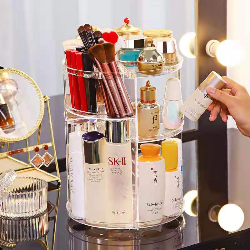 Roterende make-up organiser