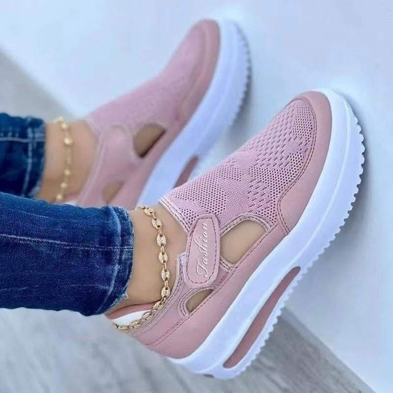 Vrouwen Ademende Mesh Sneakers