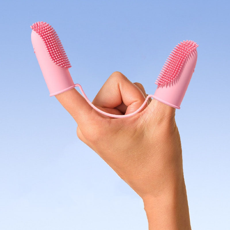 Silicone Huisdiertandenborstel