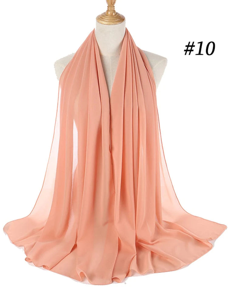 Chiffon Hijab Hoofdband