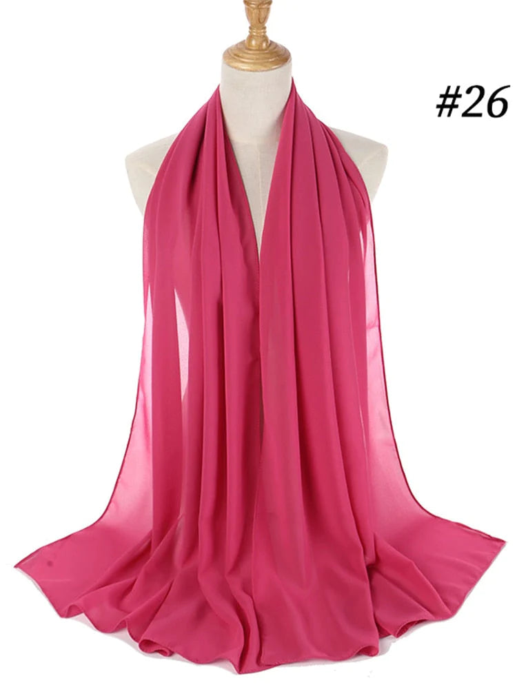 Chiffon Hijab Hoofdband