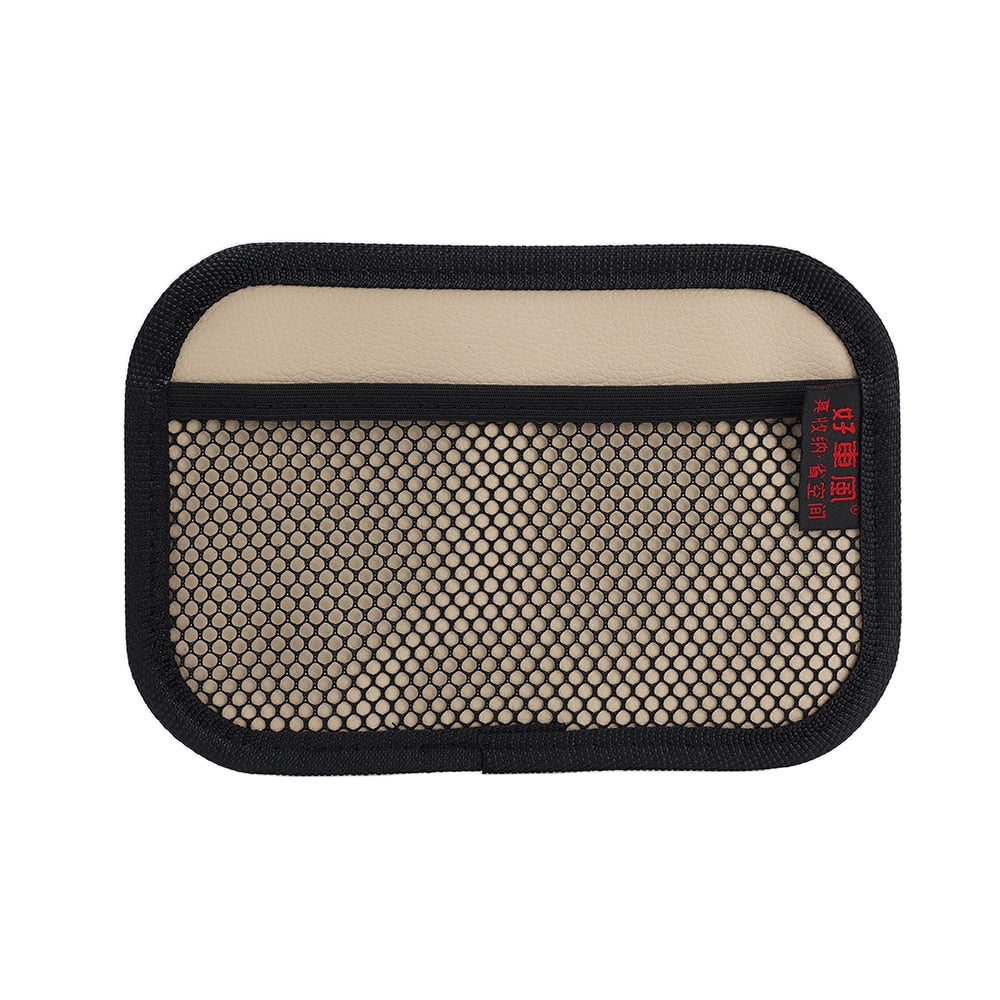 Leder Mesh Auto Organisator