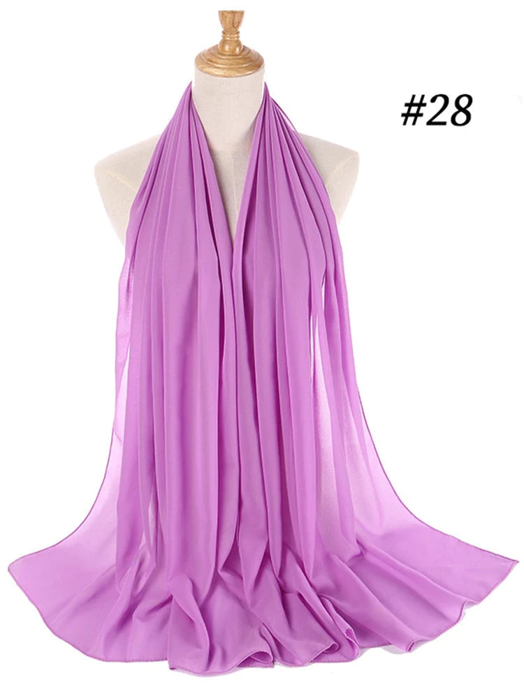 Chiffon Hijab Hoofdband
