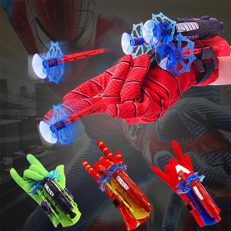 Spinrag Schietende Handschoen