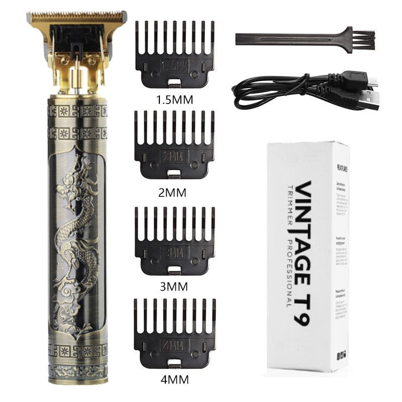 Mannen Vintage Snoerloze Haartrimmer
