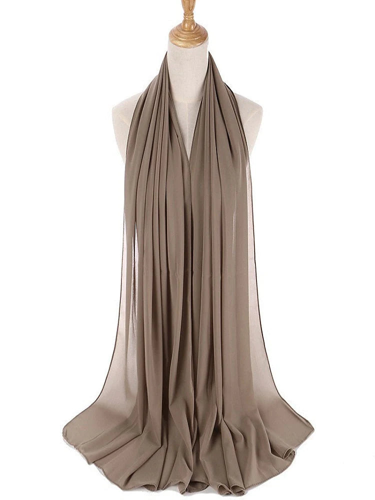 Chiffon Hijab Hoofdband