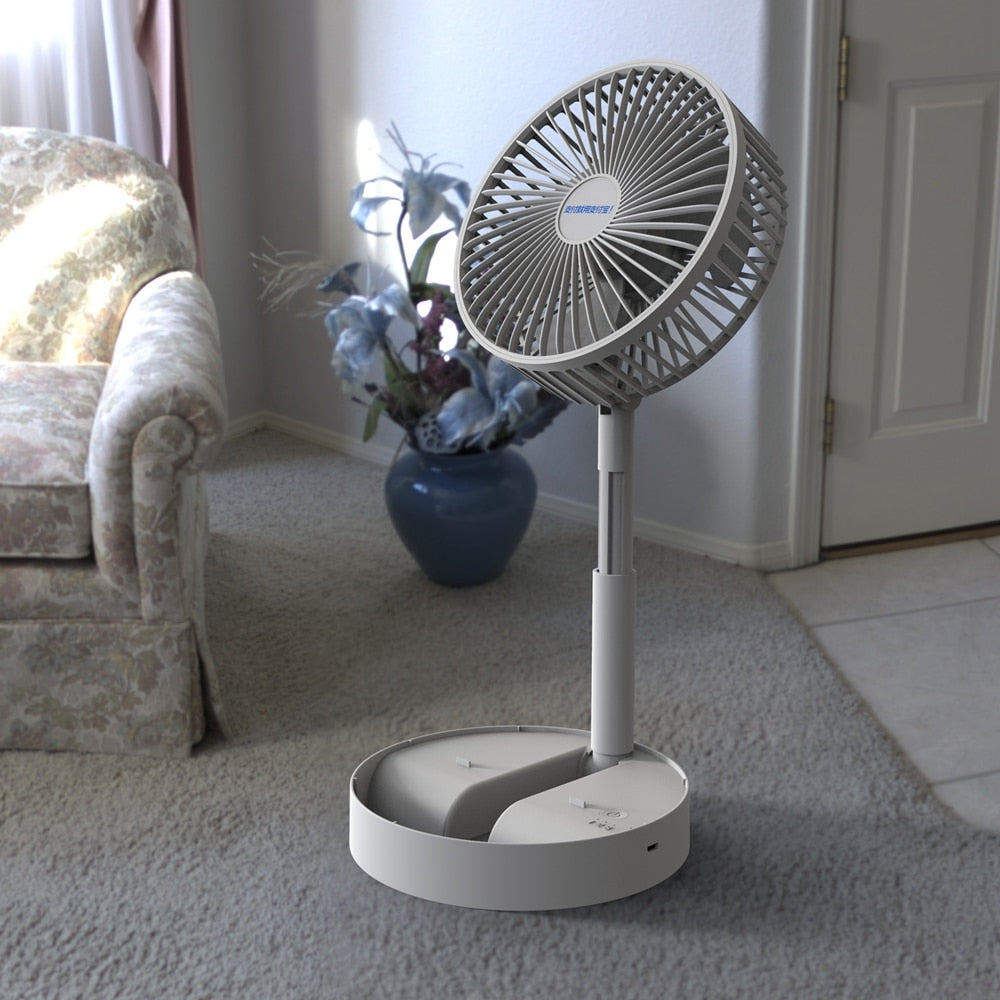 3 Gear Draagbare Oplaadbare Ventilator