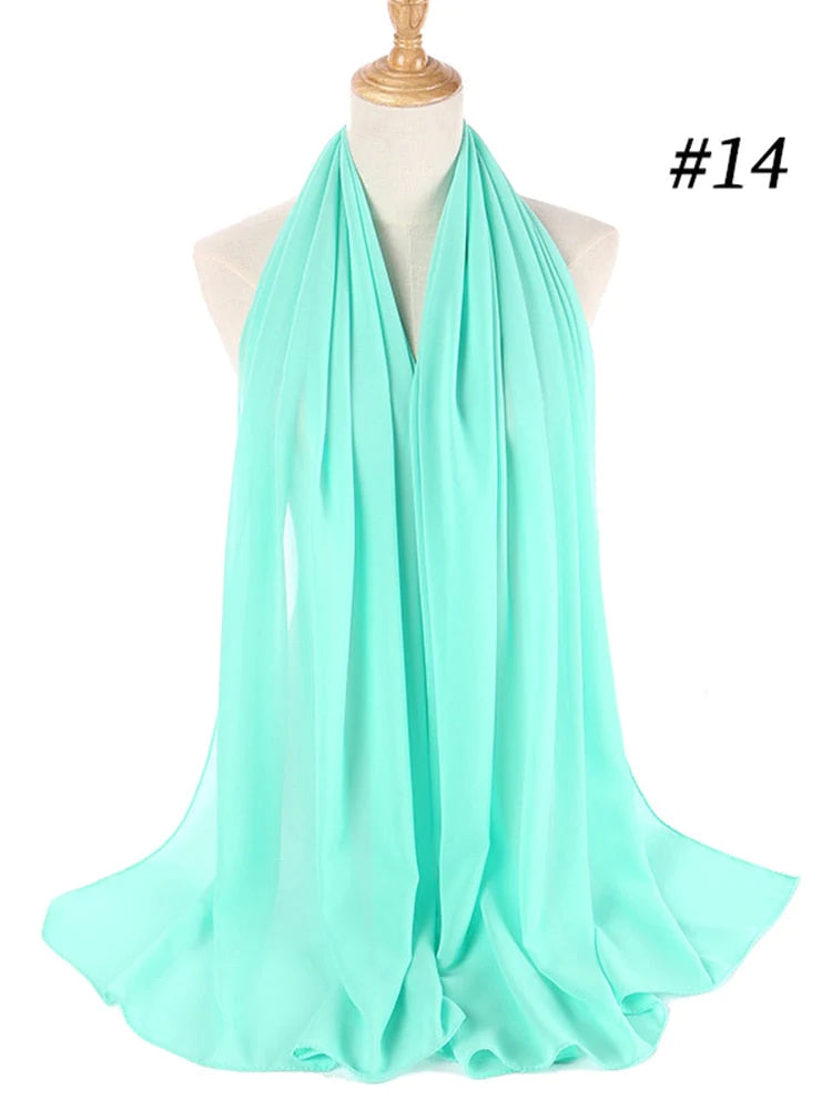 Chiffon Hijab Hoofdband