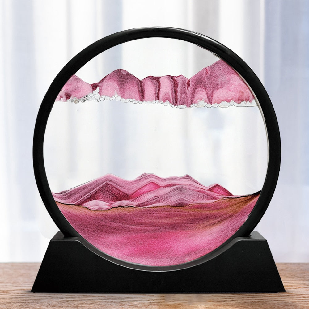 3D Zandlandschap Zandloper