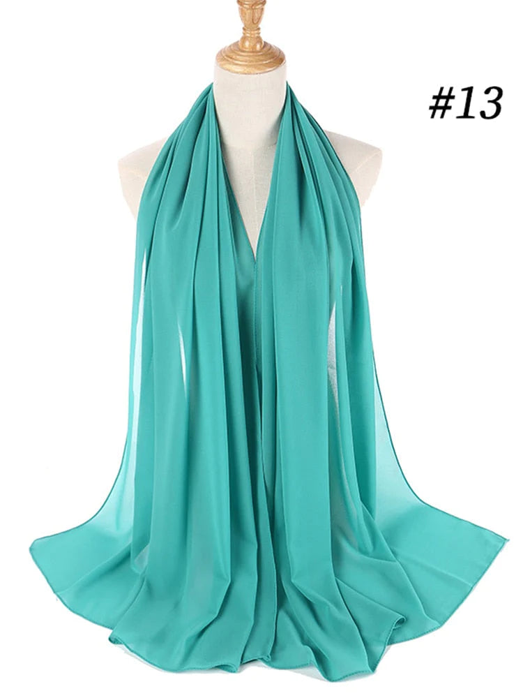 Chiffon Hijab Hoofdband