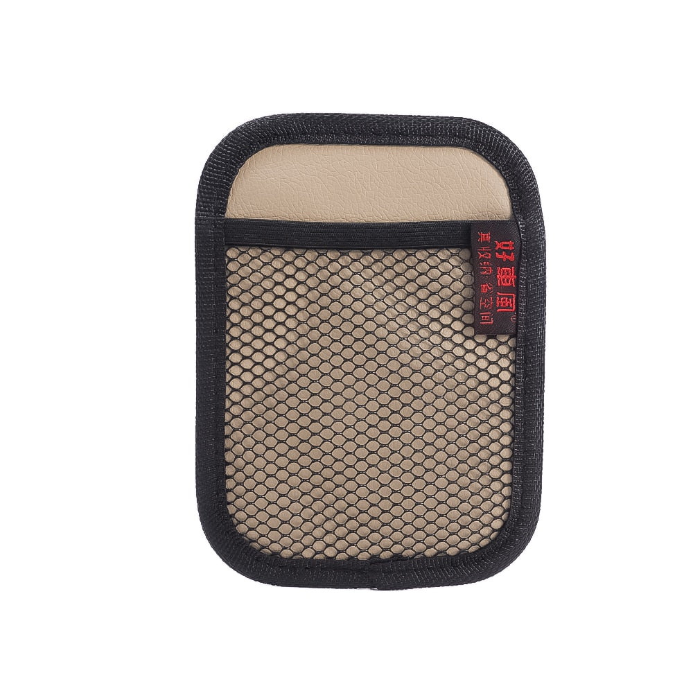 Leder Mesh Auto Organisator