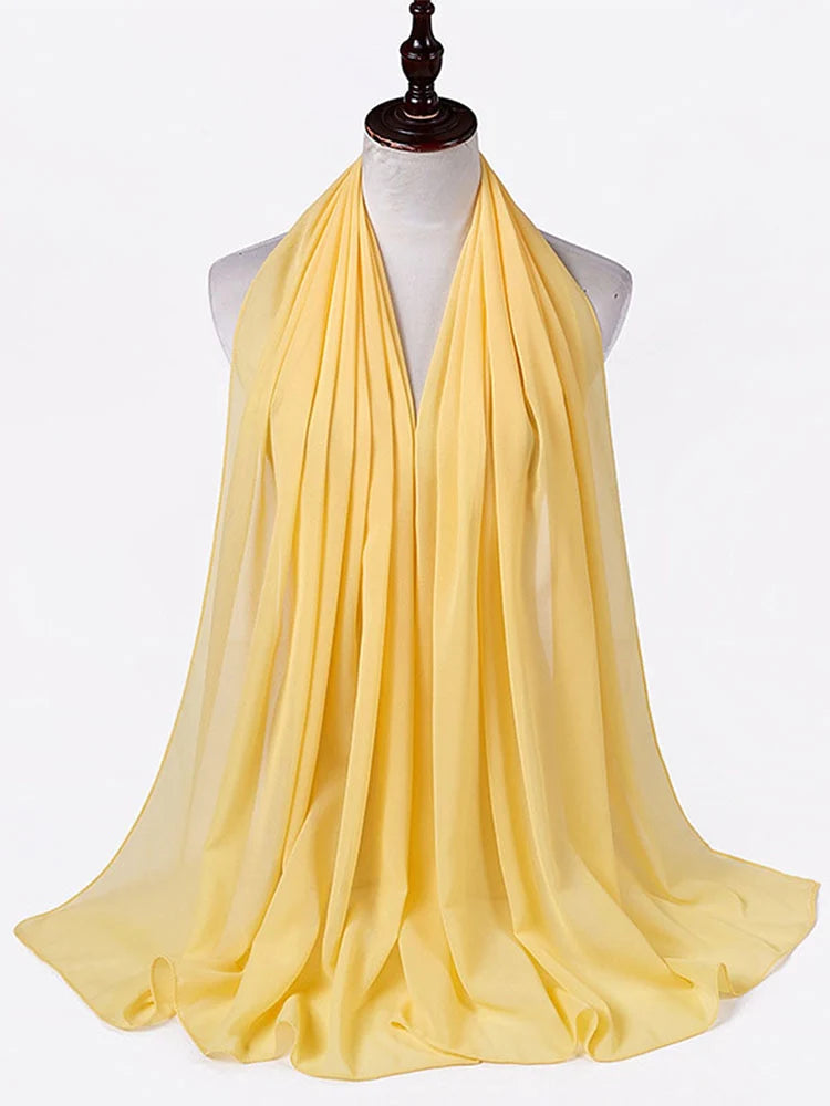 Chiffon Hijab Hoofdband