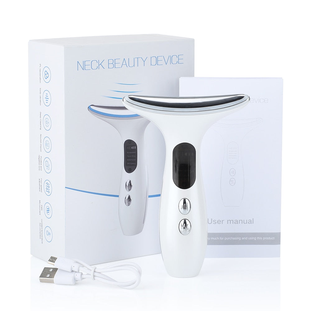 Gezicht & Nek Microstroom LED Massager