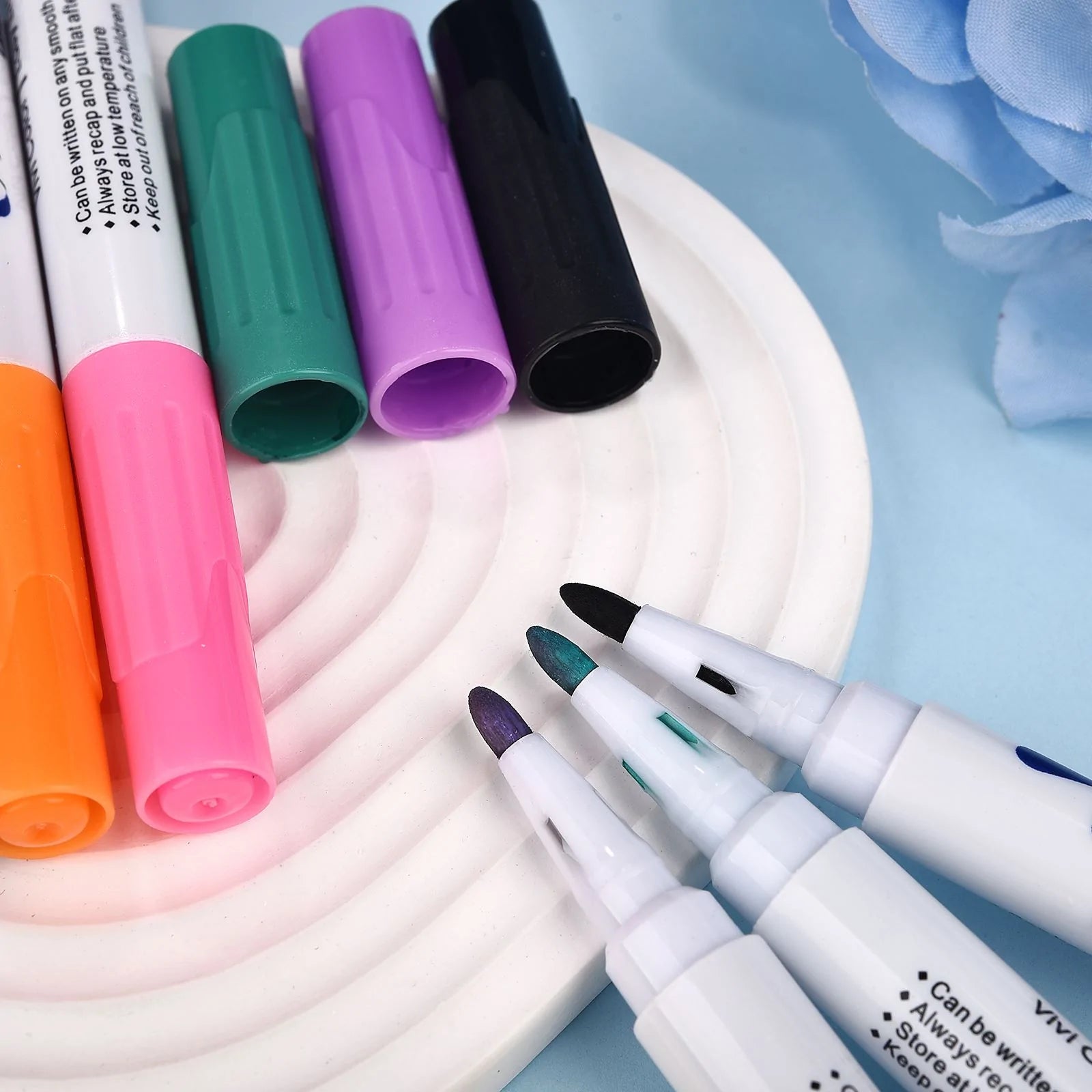 Floating Marker Pens (Pak van 8)