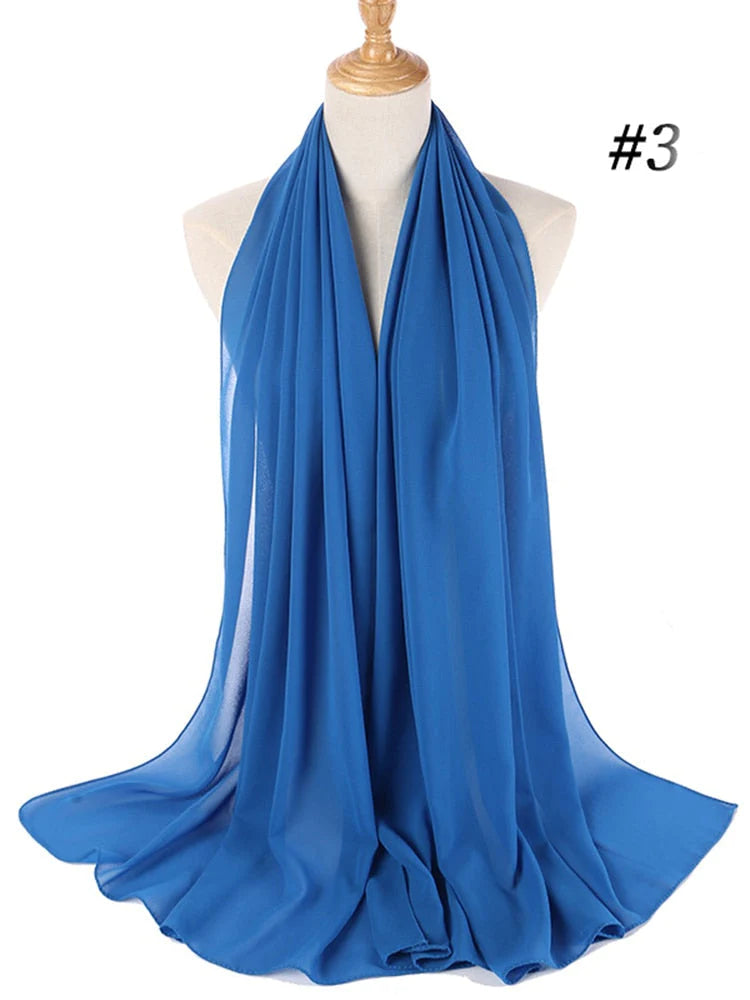 Chiffon Hijab Hoofdband
