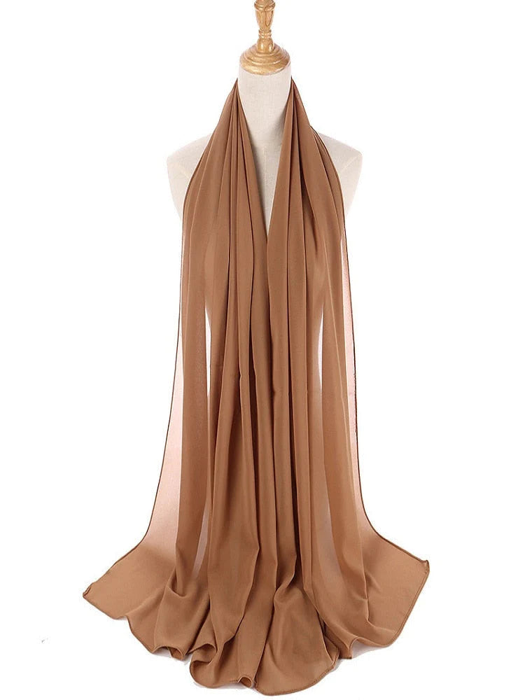 Chiffon Hijab Hoofdband