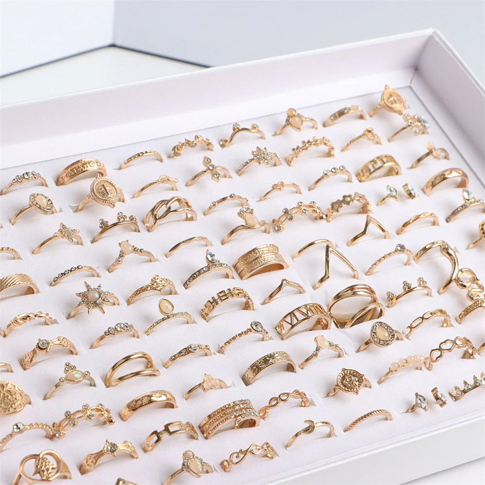 Boheemse Knokkel Ringen Set
