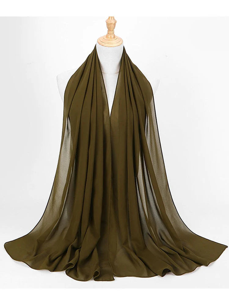 Chiffon Hijab Hoofdband