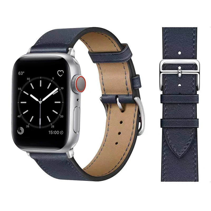 Apple Watch-riem van synthetisch leer