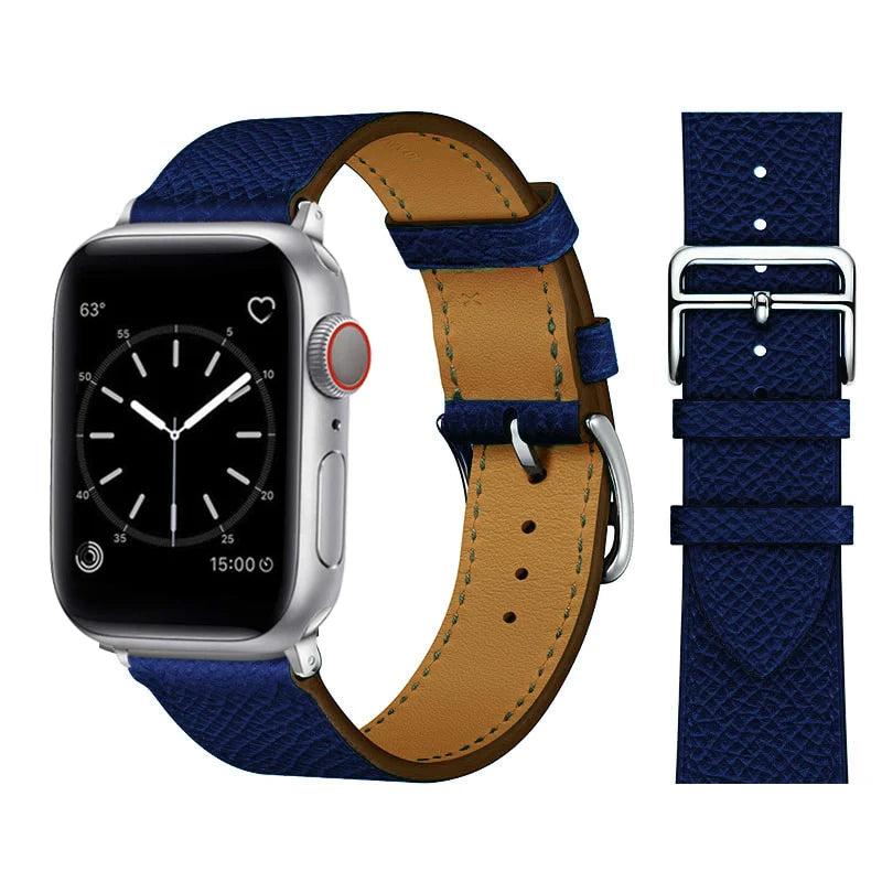 Apple Watch-riem van synthetisch leer