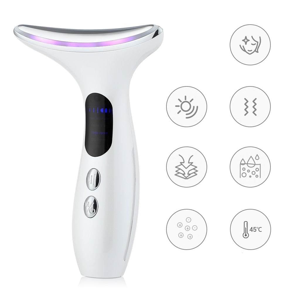 Gezicht & Nek Microstroom LED Massager