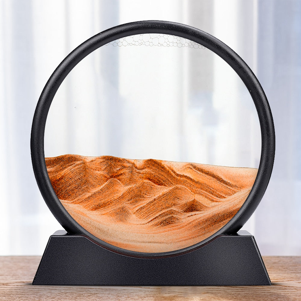 3D Zandlandschap Zandloper