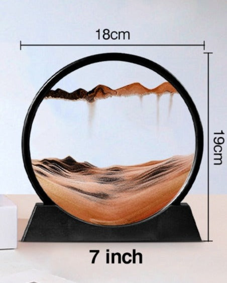 3D Zandlandschap Zandloper