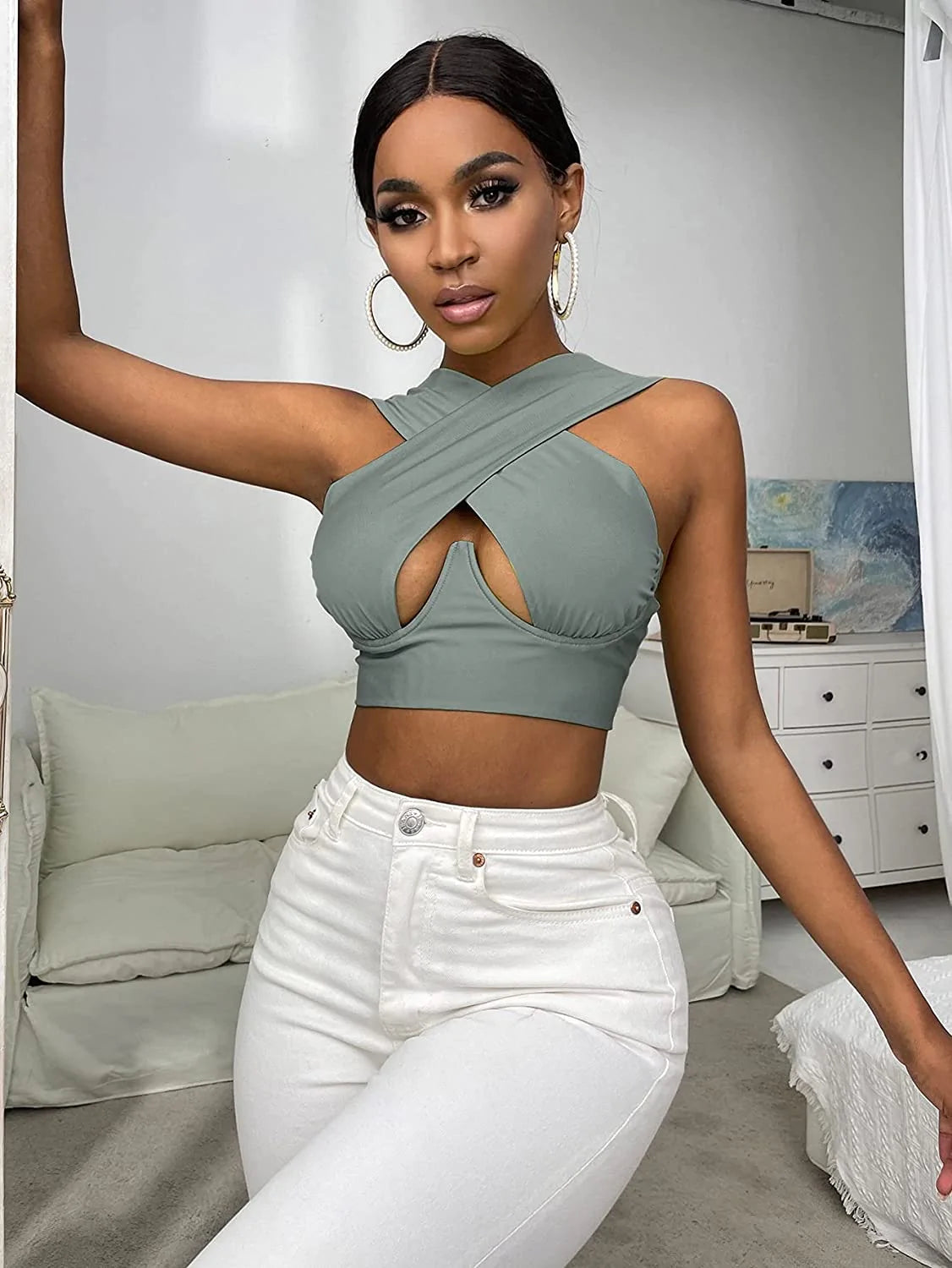 Cross Wrap Top