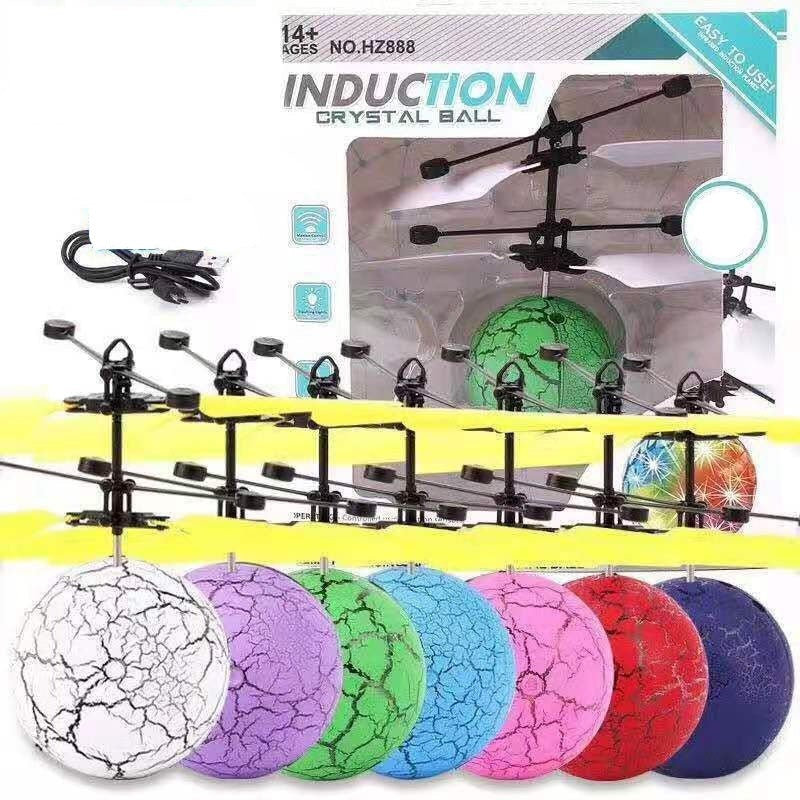 RC vliegende LED bal Helikopter Drone