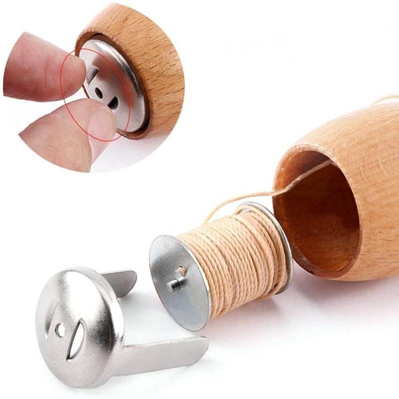 Leren Naai Awl Gereedschap Kit