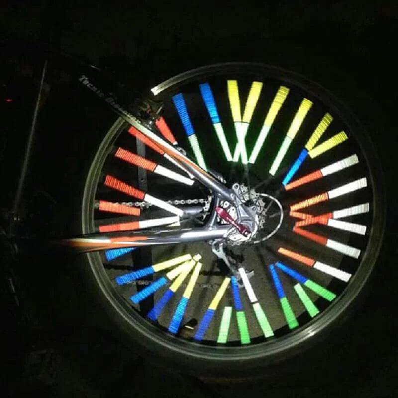 12 stuks fiets wiel Spaak Reflector