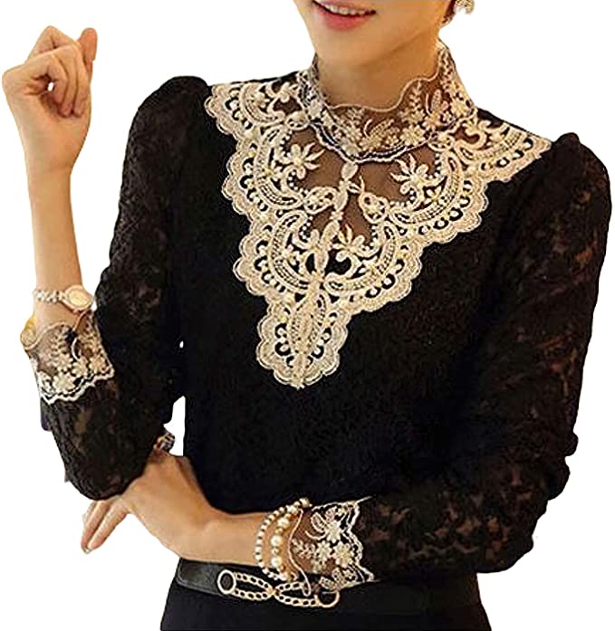Dames Borduurde Blouse