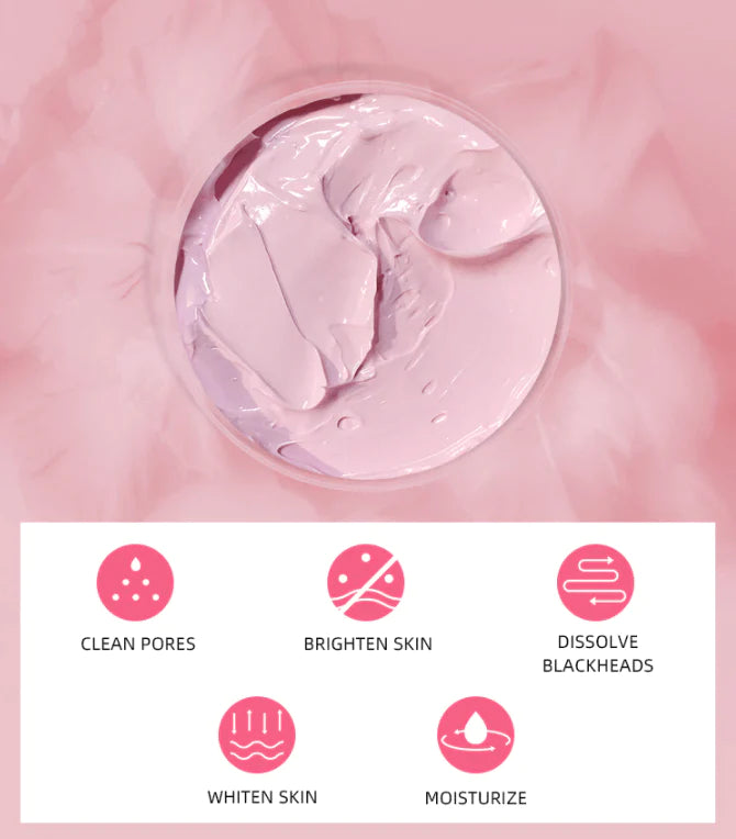 Roze Klei Masker