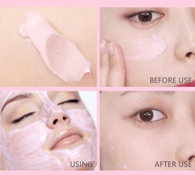 Roze Klei Masker