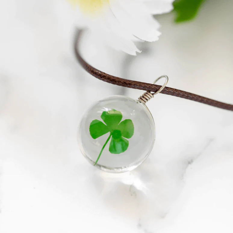 Vierbladige klaver ketting