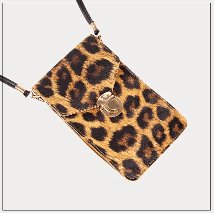 Crossbody Touchscreen Telefoon Portemonnee